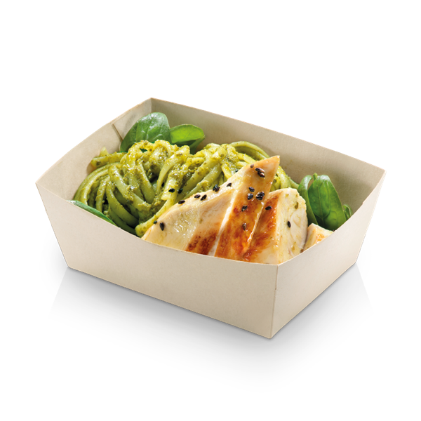 naturesse Bamboo Food Tray PLA 115x85x43mm