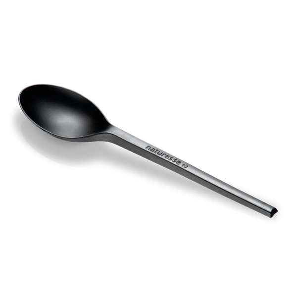 naturesse CPLA Kaffeelöffel SMART schwarz 12,8cm