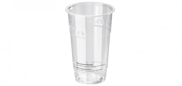 Trinkbecher PLA 250 ml, geeicht, Ø 76 mm, bedruckt SUP