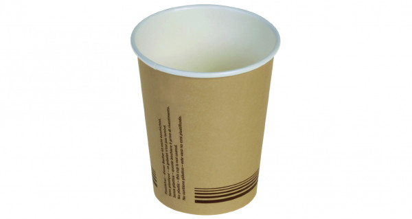 naturesse Kaffeebecher braun, 180 ml, ohne Plastiklaminierung