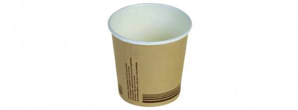 naturesse Kaffeebecher braun, 70 ml, ohne Plastiklaminierung