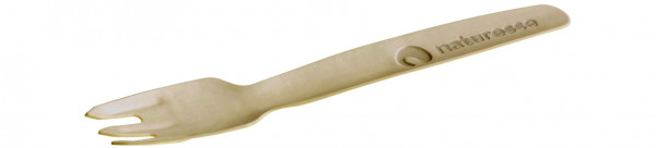 Gabel Papier, braun, 165mm, naturesse