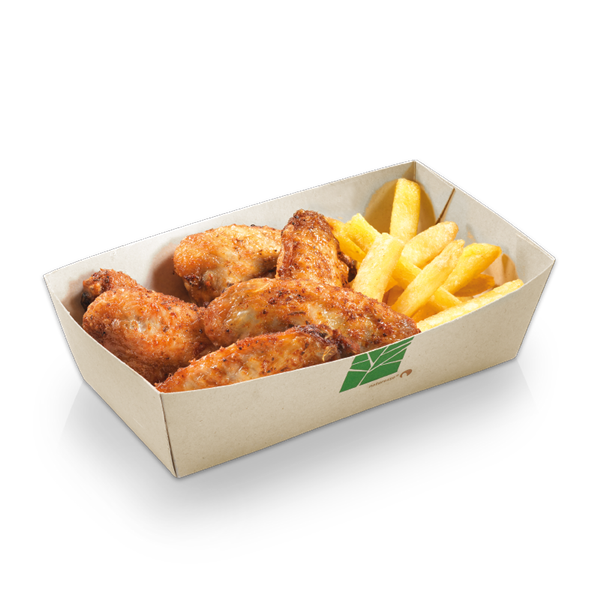 naturesse PaperWise Food-Tray 10x6,8x4,5cm