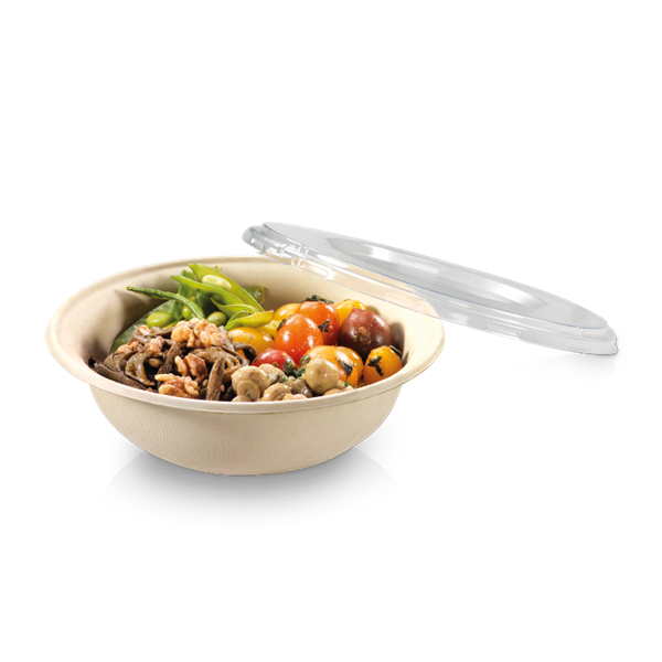 naturesse Zuckerrohr Bowle Nature rund 900ml, 20,8x6cm