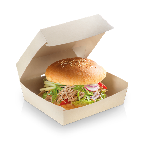 naturesse Bamboo Burgerbox PLA 110x95x75mm
