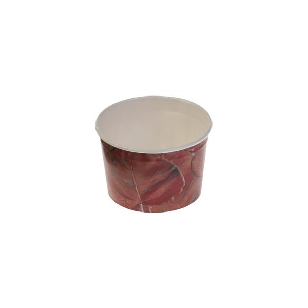 naturesse Eisbecher aus Kartonage mit PLA - 135ml