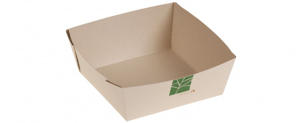 XXX naturesse PaperWise Salat-Box 600ml, 13,5x13,5x5cm