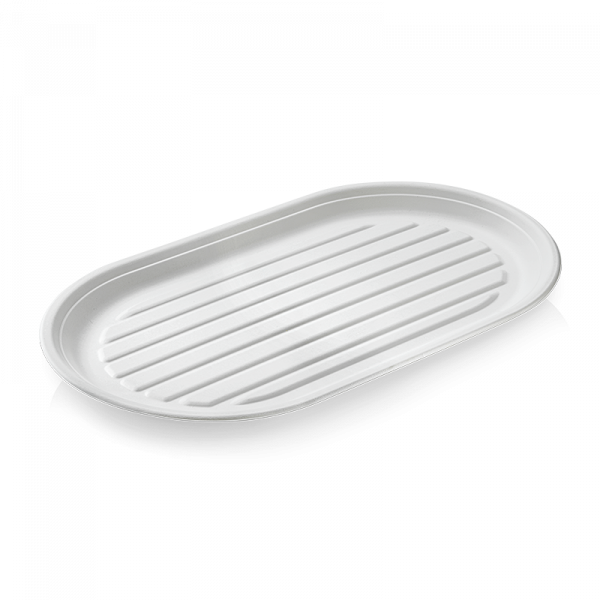 Zuckerrohr Platte 55 x 32 cm