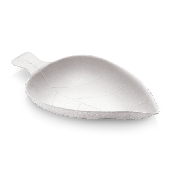 naturesse Zuckerrohr Dip-Schale Blatt 9,5x6x1,2cm