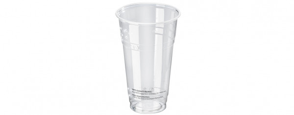 Trinkbecher PLA 500 ml, geeicht, Ø 96 mm, bedruckt SUP